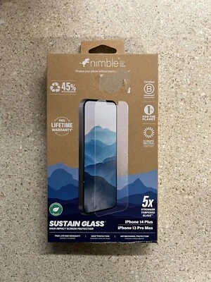 Nimble Apple iPhone 14 Plus/iPhone 13 Pro Max Sustain Glass Screen Protection