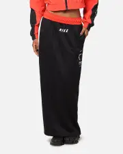 [Nike] Nike Women's Sportswear Pk Skirt Black/light Crimson/white - Size 2XL 2XL Black/Lt Crimso