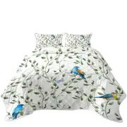 Beautiful Birds and Butterflies Coverlet