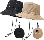 [Soxbang] Waterproof Bucket Rain Hat,Foldable Outdoor UV Protection Sun Hats and Quick Dry Boonie Hat for Hiking
