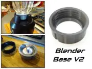 Improved Blender Base Replacement for Hamilton Beach Screw-On Bottom Blade Hold