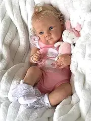 Lifelike Reborn Baby Dolls - 20Inch Soft Vinyl Realistic-Newborn Baby Dolls Poseable Real Life Baby Girls Dolls with Doll Accessories and Gift Box for 3+ Year Old Girls Kids