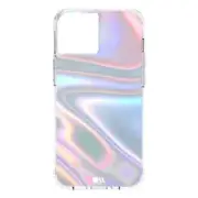 Case-Mate Soap Bubble Case Antimicrobial for iPhone 13 (6.1") - Iridescent