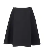 Khaite High-Waisted A-Line Skirt US4 Black