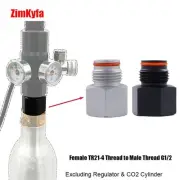 Hot New Black Aluminum Hexagonal Joint For T21-4 TR21-4 1 Adapter Brew