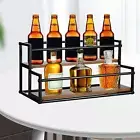 Coffee Syrup Organizer Rack Spice Rack for Coffee Station Cabinet Kitchen