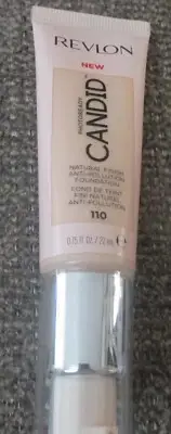 Revlon PhotoReady Candid Natural Finish Foundation Porcelain 110, 0.75 oz NEW