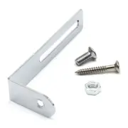 5set Metal Mounting Bracket Support Chrome Guitar L Pickguard Bracket for EPI LP