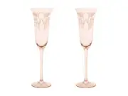 Maxwell & Williams Estelle Michaelides Mystique Prosecco Glass 190ML S/2 Melon