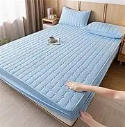 Futon Mattress，Japanese Floor Futon Mattress Foldable Floor Bed Mattress，Portable Folding Futon Cushion，Roll up Floor Lounger for Guest Room Dormitory(Blue,180x200cm)