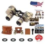 Lightweight and Portable 8x24 Camo Binoculars – Perfect for Camping & Hunting