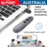 H100 Spotlight Magnifier Laser Pointer Clicker Air Mouse PPT Presenter Meeting