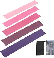 Resistance Bands | Elastic Pull Up Band | Elastic Bands with Five Levels of Portable Resistance for Gym Workout Pilates Yoga Fitness Legs Arms