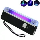 Mini Portable Ultra Violet UV Black Light Lamp Torch With LED Flashlight Outdoor