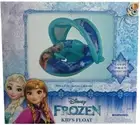 Infant Pool Float with Sun Canopy Frozen Anna Elsa Inflatable Infant Ages 1-2