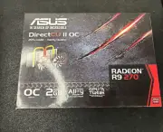 ASUS AMD Radeon R9 270 2GB GDDR5 Graphics Card R9270-DC2OC-2GD5