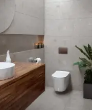 White Wall-Hung Toilet Pan + Seat ONLY (cistern not included)