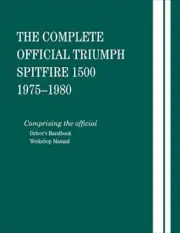 THE COMPLETE OFFICIAL TRIUMPH SPITFIRE 1500: 1975, 1976, By British NEW