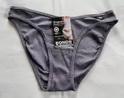 Bonds Organics Ladies WTHU MRI Gloaming Ribbed Bikini Brief Size 12 New