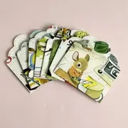 Cute Vintage Mini Handmade Envelopes Junk Journal / Scrapbook Lunch Box Note