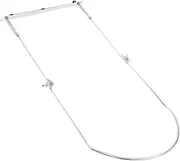 LOLIPPYY Portable Neck Holder 24-hole Harp Rack Neck Rack for Harp Metal Holder Height Adjustment