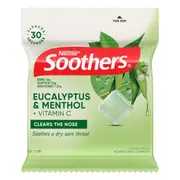 3 Pack Nestle Soothers Eucalyptus & Menthol Lozenges