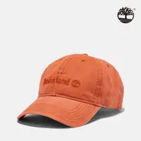 在飛比找蝦皮商城優惠-Timberland 中性橘紅色棉質帆布棒球帽|A1F54W