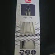 80cm x 8.00mm Circular Knitting Needle by Prym.Ergonomics