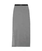 elastic waist skirt XS grey