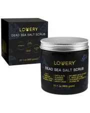 Lovery Handmade Exfoliating Salt Scrub, Dead Sea Body Scrub