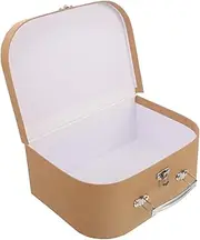 PLAFOPE Blank Suitcase Holder Boys and Girls' Art Case Portable Painting Storage Box