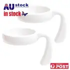 Tumbler Handle for 30 Oz Tumbler Mug BPA Free Water Bottle Holder 2 Packs(White)