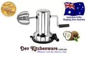 Coconut Scraper / Coconut Grater Stainless Steel Body With Vacuum Base $ 16.99