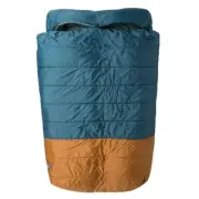 Big Agnes Dream Island 20 Sleeping Bag, Tapestry/Brown Sugar, 50", Double Wide
