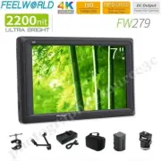 FEELWORLD FW279 7Inch Ultra Bright 2200nit on Camera Field DSLR Monitor1920x1200