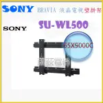 【SONY~蘆荻電器】全新【SONY電視壁掛架】(SU-WL500)