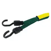 Hulk 4x4 Fat Bungee 60cm Green 19mm Wide Non Scratch Hook - HU2022G