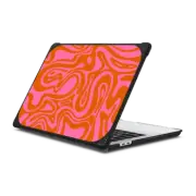 MacBook Pro 13-inch (M1 / M2 / Intel) Bounce Case Retro Swirls by Illustrated by Charlie