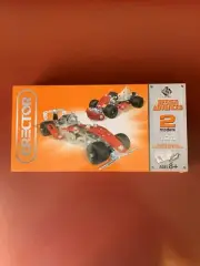 (Erector) DESIGN ADVANCE Set Formula 1 Car Makes 2 Models 128 Parts BRAND NEW
