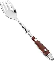 ULTECHNOVO Elegant Handle Dessert Forks Multi Function Serving Forks for Salad Cake and Appetizers Cutlery for Home Restaurant and Cafe Dining