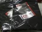 TWO LUMPS OF SUGAR PLAIN BLACK CHEF APRON COOKING GRILLING CONFURED NECK STRAP