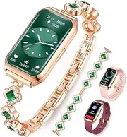 Smart Watches for Women,Fitness Tracker Watches with Sleep Monitor/Heart Rate/Blood Oxygen,IP68 Waterproof FitnessTracker with Long Battery Life,Excellent Appearance Design for Android/iOS Phones