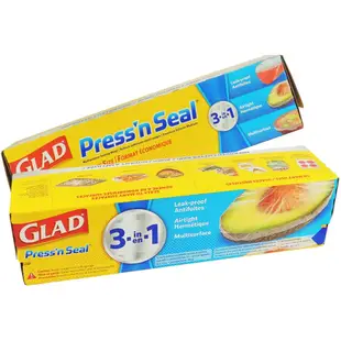 美國 Glad Press’n Seal 強力保鮮膜 神奇密封保鮮膜 防漏 密封 保存期限2024