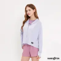 在飛比找momo購物網優惠-【Hang Ten】女裝-恆溫多功能-冰絲涼感高彈遮陽防曬針