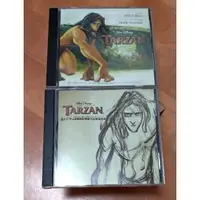 在飛比找蝦皮購物優惠-二手-泰山TARZAN 電影原聲帶 CD+VCD 迪士尼動畫