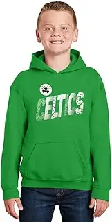 Outerstuff Boston Celtics Youth Boys Size Playground Logo Pullover Fleece Hoodie