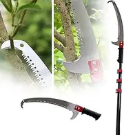Professional Telescopic Pruning Saw, Expandable Telescopic Pole Saw with Telescopic Handle, Garden High-Altitude Branch and Leaf Trimmer,7.2m