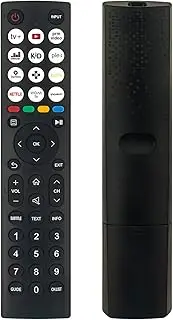 EN2V36H Replacement Remote Control Compatible for Hisense 32A4K A4K Series VIDAA HD Smart LED TV EN2U36H 32A4KAU 40A4KAU 32A33EXVT 32A33EAVT 0003 70A6KAU U6KAU 65U6KAU 75U6KAU 55U6KAU Television