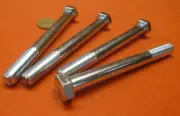 Cap Screw Bolt, PT, 8.8 Zinc Plated Metric, M12 x 1.25 x 120 mm Length, 4 Pcs