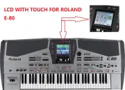 LCD Display With Touch Screen for Roland E80 E-80 Repair Replacement